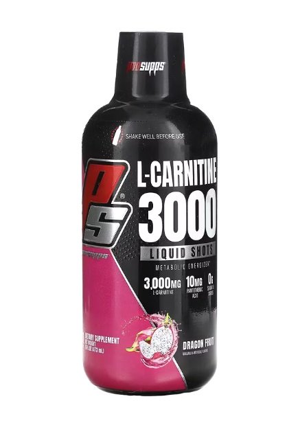 Pro Supps, L-Carnitine 3000, Dragon Fruit - 473 ml.