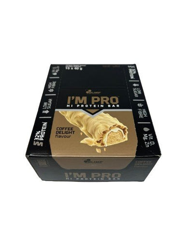 Olimp Nutrition, I'm Pro Protein Bar, Coffee Delight - 15 x 40g