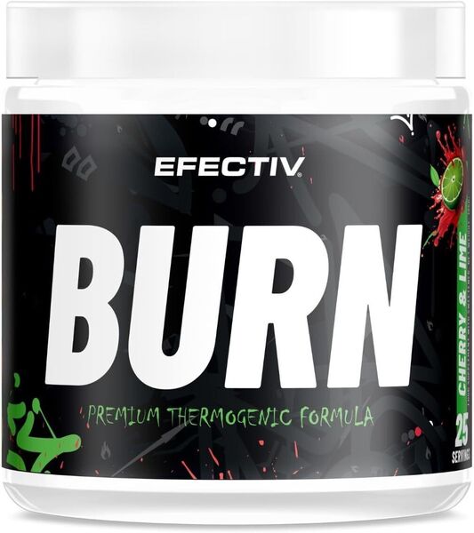 Efectiv Nutrition, Burn, Cherry & Lime - 125g