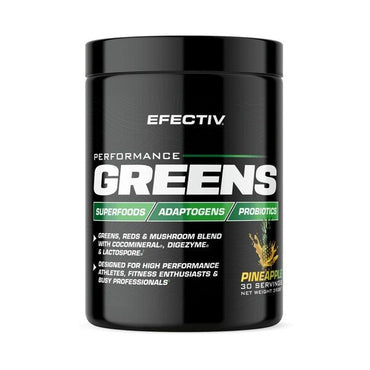 Efectiv Nutrition, Performance Greens, Pineapple - 390g