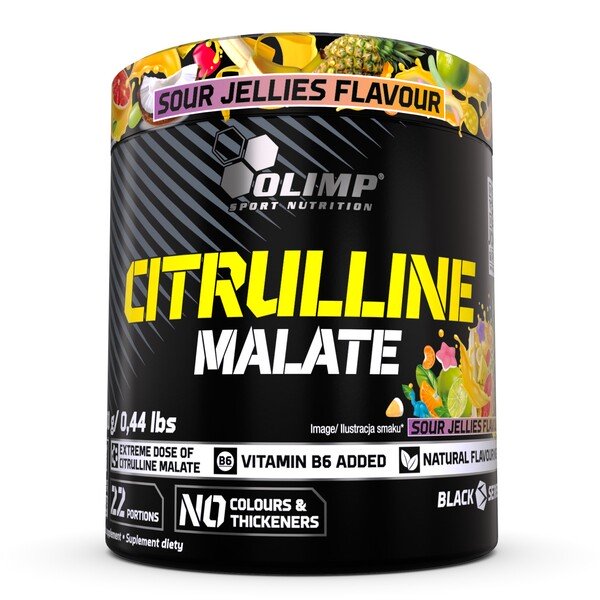 Olimp Nutrition, Citrulline Malate, Sour Jellies - 200g
