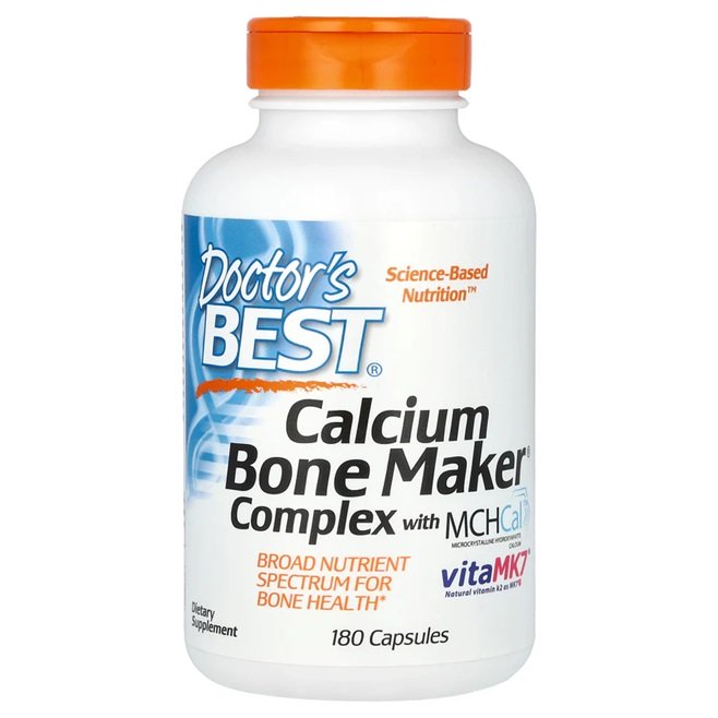 Doctor's Best, Calcium Bone Maker Complex with MCHCal - 180 caps