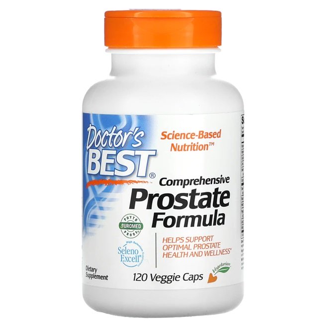 Doctor's Best, Comprehensive Prostate Formula - 120 vcaps