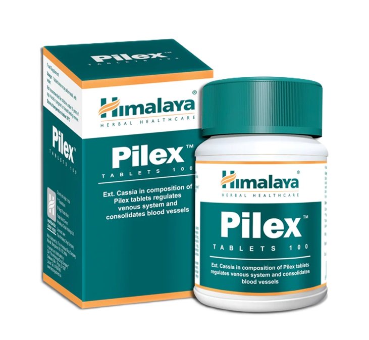 Himalaya, Pilex - 100 tablets