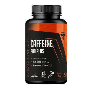 Trec Nutrition, Koffein 200 Plus - 60 kapsler