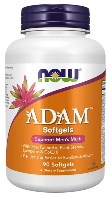 NOW Foods, ADAM Multi-Vitamin for Men - 90 softgels