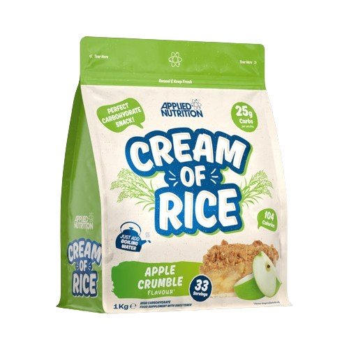 Applied Nutrition, Cream of Rice, Apple Crumble - 1000g