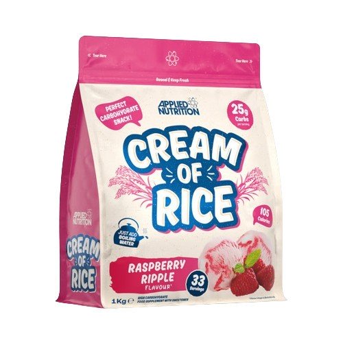 Applied Nutrition, Cream of Rice, Raspberry Ripple - 1000g