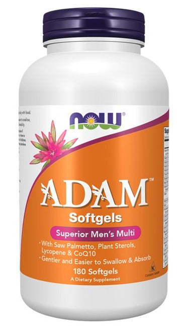 NOW Foods, ADAM Multi-Vitamin for Men - 180 softgels