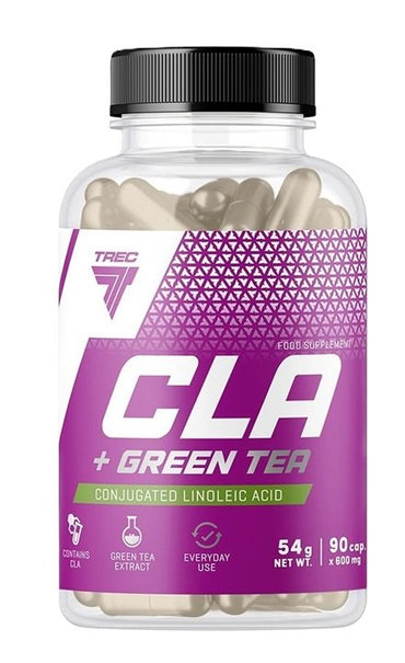 Trec Nutrition، CLA + الشاي الأخضر - 90 كبسولة