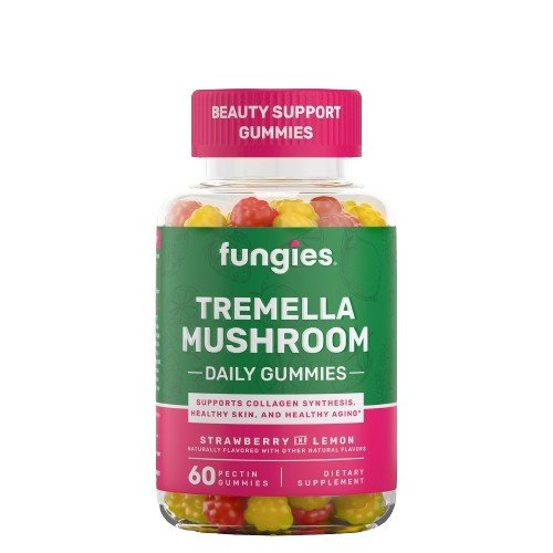Fungies, Tremella Mushroom Gummies, Strawberry & Melon - 60 gummies