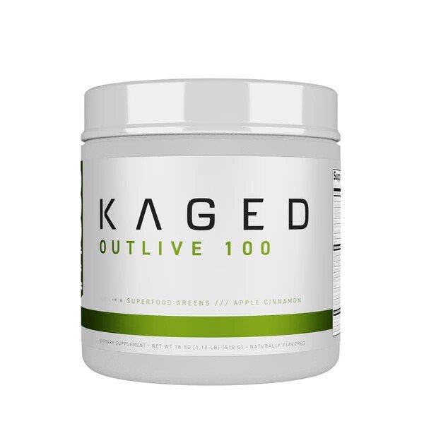 Kaged Muscle, Outlive 100, Apple Cinnamon - 510g