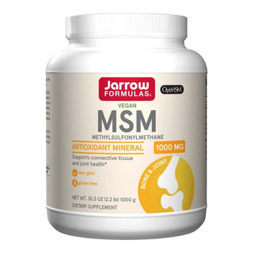 Jarrow Formulas, MSM en polvo, 1000 mg, 35,5 oz (1000 g)