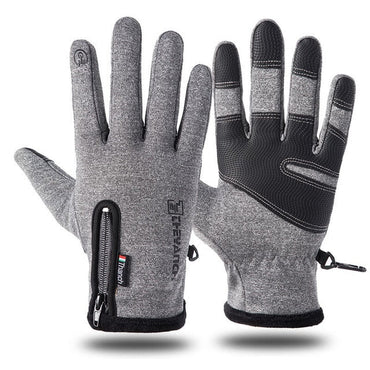 Cold-proof Ski Gloves Waterproof Winter Gloves Cycling Fluff Warm Gloves For Touchscreen Cold Weather Windproof Anti Slip