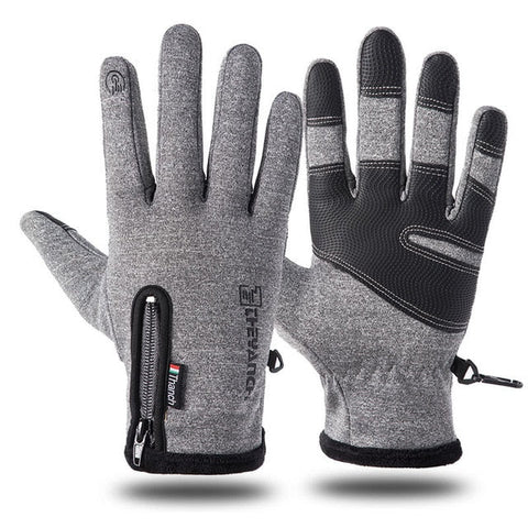 Gants de Ski résistants au froid, imperméables, chauds, en peluche, pour cyclisme, pour écran tactile, coupe-vent, antidérapants, pour temps froid, hiver