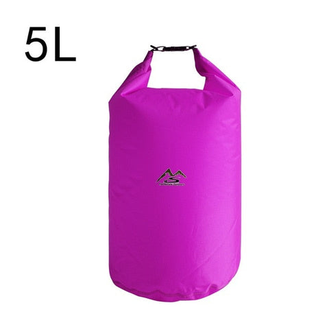 Sac sec étanche de grande capacité, pochette de grande capacité pour Camping à la dérive, natation, Rafting, kayak, Trekking en rivière, 5l10l20l40l70l