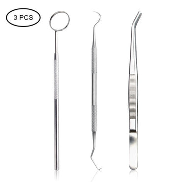 Dental Mirror Sickle  Tartar Scaler Teeth Pick Spatula Dental Laboratory Equipment Dentist Gift Oral Care Tooth Cleaning Tools