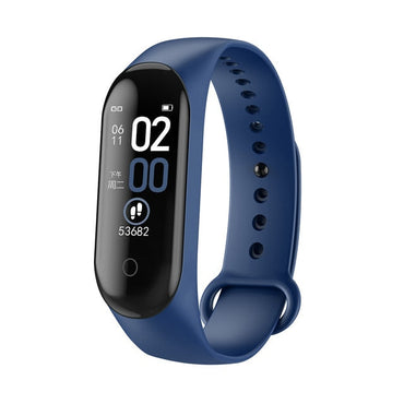 Podómetro deportivo para correr M4, pulsera inteligente con control del ritmo cardíaco, resistente al agua, pantalla táctil, Bluetooth, rastreador de Fitness, podómetro, 2020