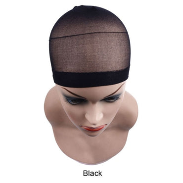 2 Pieces/Pack Wig Cap Hair net for Weave  Hairnets Wig Nets Stretch Mesh Wig Cap for Making Wigs Free Size