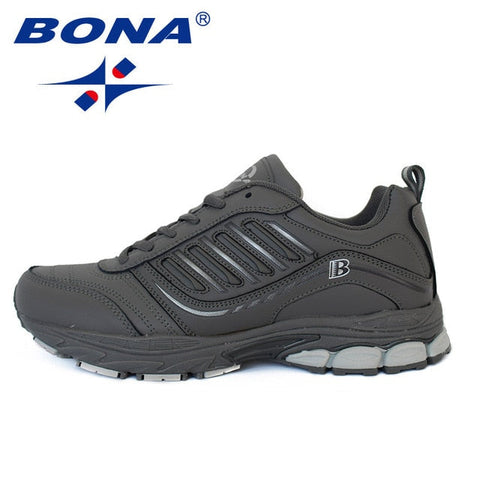 BONA, nuevo estilo más Popular, zapatillas para correr para hombre, zapatillas para caminar al aire libre, zapatos atléticos cómodos para hombre, para deporte, envío gratis