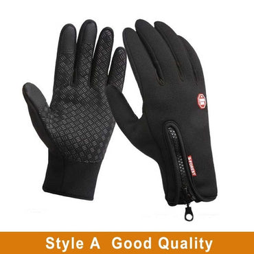 Guantes cálidos de invierno impermeables, guantes de esquí para nieve, guantes de Snowboard, guantes de motociclismo, guantes de invierno con pantalla táctil