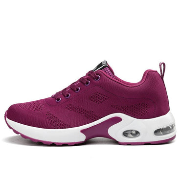 Women Shoes Air Cushion Sneakers Breathable Thick Sole Ladies Platform Trainers Female Height Increasing Running Shoes Plus Size