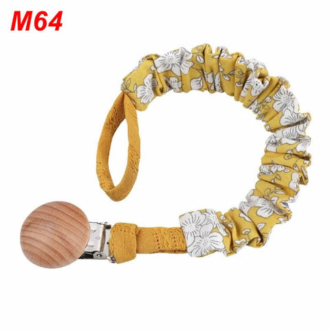 Baby Infant Cotton Pacifier Clip for Newborn Teething Soother Chew Dummy Chains Dropship