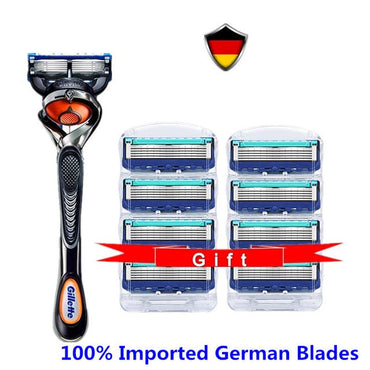 Gillette Fusion Proglide Original Men Manual Shaver Razors Machine for Shaving Blades 5 Layer Cassettes With Replacebale Blades