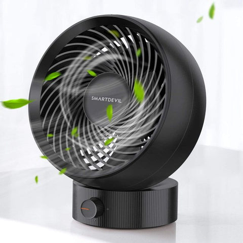 XIAOMI NEW USB Desk Fan Small Personal Desktop Table Fan with Strong Wind Quiet Operation Portable Mini Fan for Office Bedroom