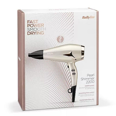 Babyliss Hairdryer | Pearl Shimmer  | 2200w | 3Heat 2Power
