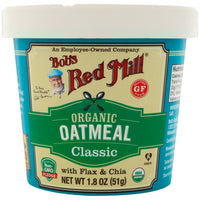 Bob's Red Mill  Oatmeal Cup Classic with Flax & Chia 1.8 oz (51 g)