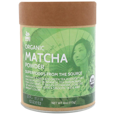 OMG! Food Company, LLC, , Matcha Powder, 4 oz (113 g)