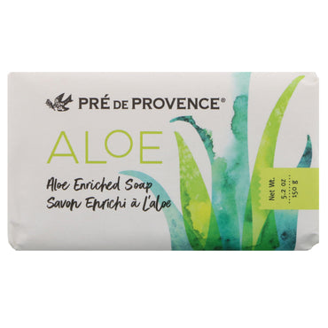 European Soaps, LLC, Pre de Provence, Aloe-beriket såpe, 5,2 oz (150 g)