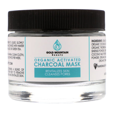 Gold Mountain Beauty,  Activated Charcoal Mask, 34 g