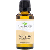 Plant Therapy 100% Pure Essential Oils Worry Free 1 fl oz (30 ml)