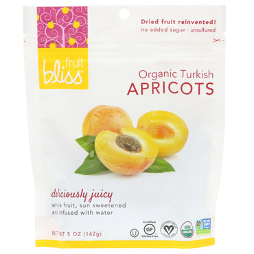 Fruit Bliss,  Turkish Apricots, 5 oz (142 g)