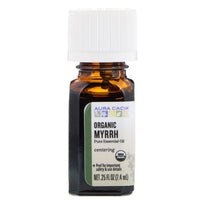 Aura Cacia, Pure Essential Oil,  Myrrh, .25 fl oz (7.4 ml)