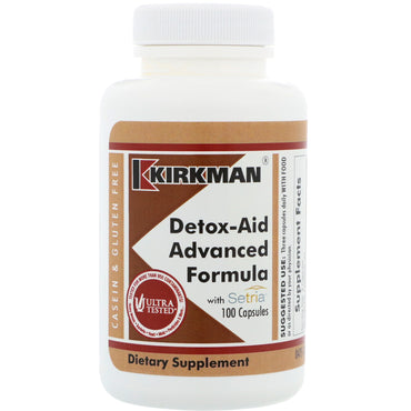 Kirkman Labs, fortschrittliche Detox-Aid-Formel, 100 Kapseln