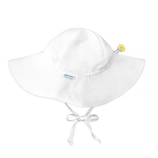 iPlay Inc., 자외선 차단 모자, UPF 50+, 흰색, 2-4세, 모자 1개