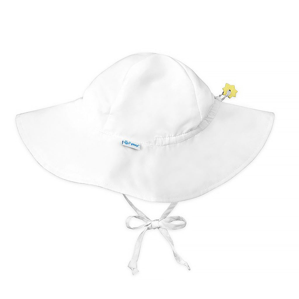 iPlay Inc., chapéu de proteção solar, UPF 50+, branco, 2 a 4 anos, 1 chapéu