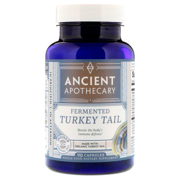 Ancient Apothecary, Fermented Turkey Tail, 90 Capsules