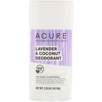 Acure, Deodorant, Lavender & Coconut, 2.25 oz (63.78 g)