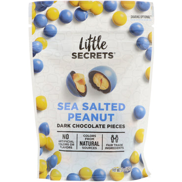Little Secrets, Dark Chocolate Pieces, Sea Salted Peanut, 5 oz (142 g)