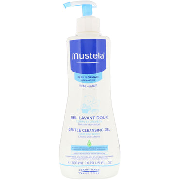 Mustela, Baby, Gentle Cleansing Gel, For Normal Skin, 16.90 fl oz (500 ml)