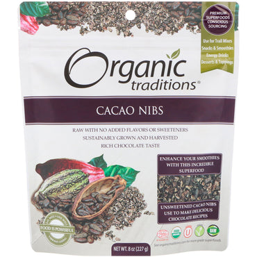 Traditions, éclats de cacao, 8 oz (227 g)