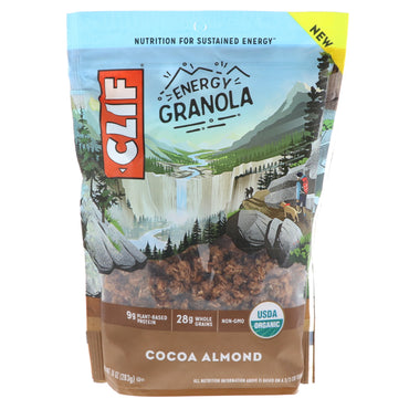 Clif Bar, Clif Energy Granola, cacao y almendras, 10 oz (283 g)