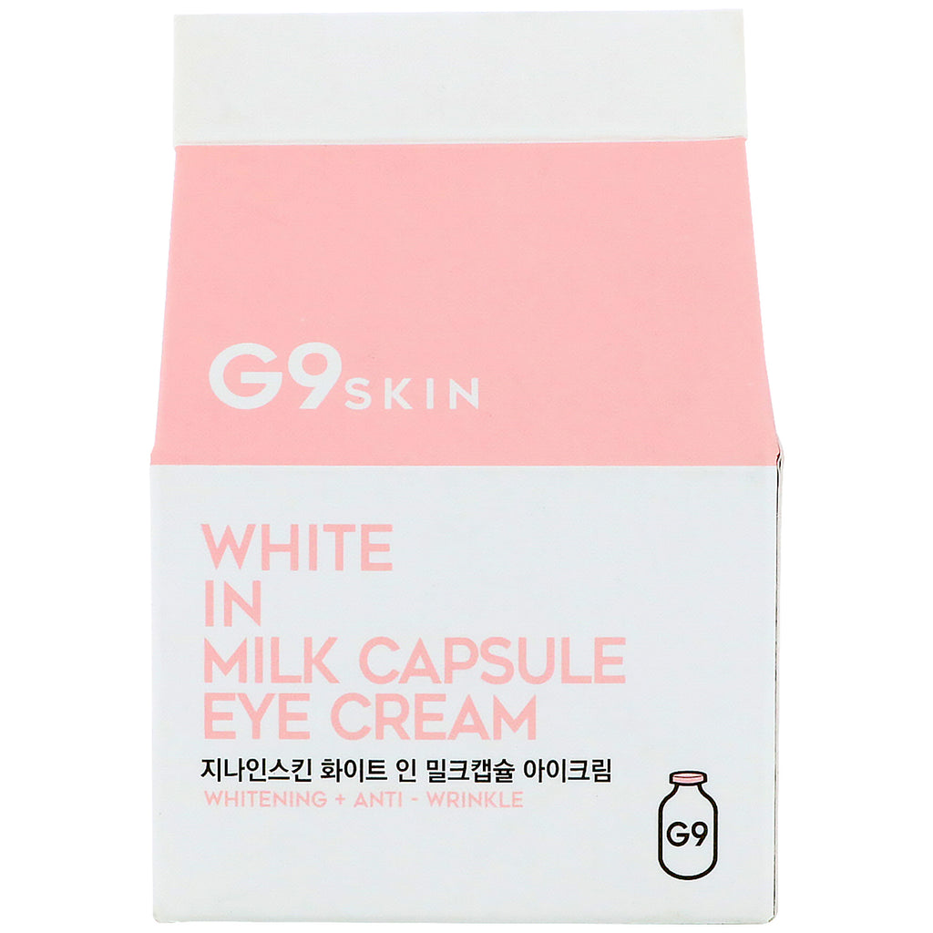 G9skin, White In Milk Capsule Augencreme, 30 g
