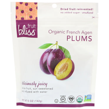 Fruit Bliss,  French Agen Plums, 5 oz (142 g)