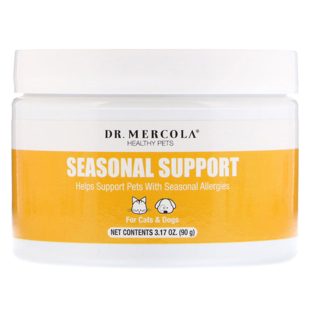 Dr. Mercola, Healthy Pets, Seasonal Support, For Cats and Dogs, 3.17 oz (90 g)