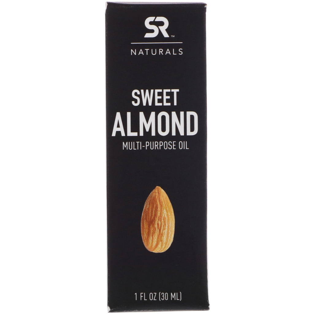 Sports Research, Sweet Almond Multi-Purpose Oil, 1 fl oz (30 ml)